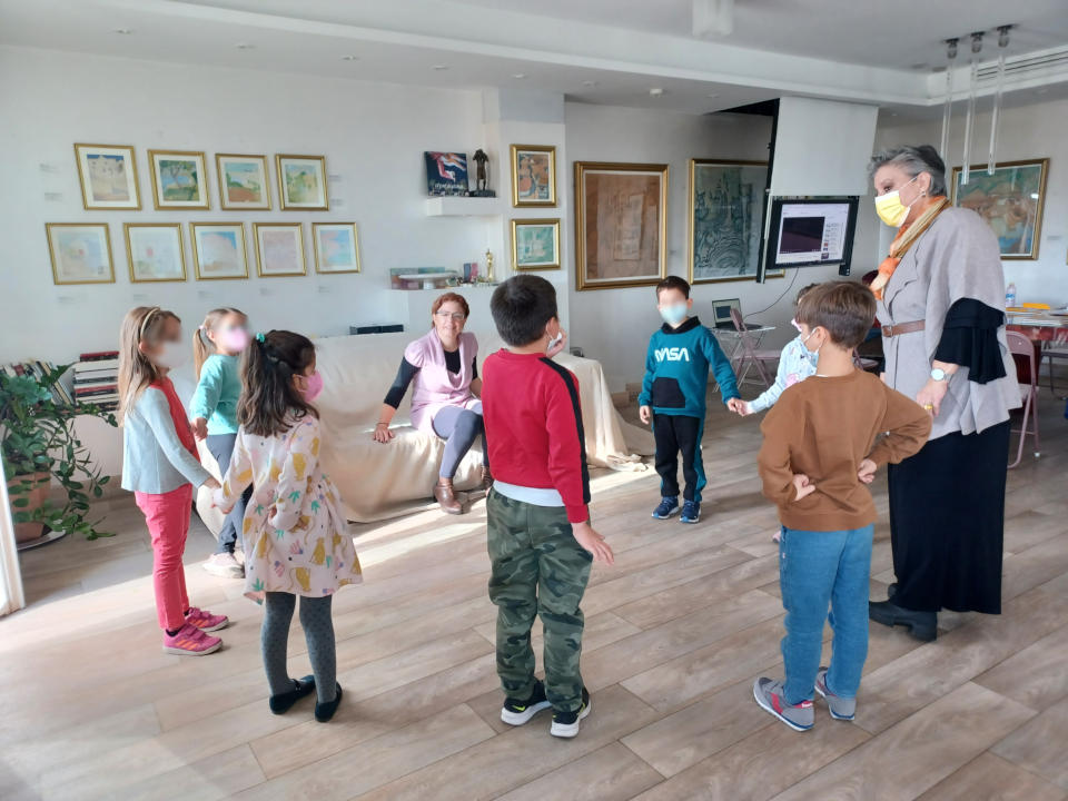 Writing, Playing, Creating. Program for children 8-12 years old 1 - Σπίθες